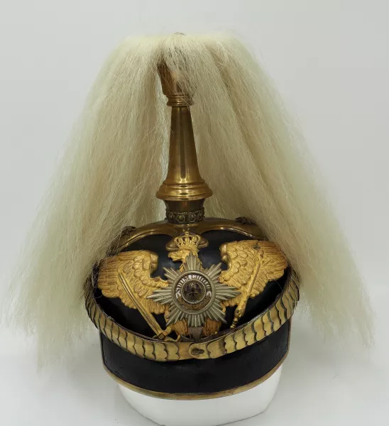 Prussian 1st Garde Dragoon Reserve Officers Pickelhaube to Parade Visuel 1 principal